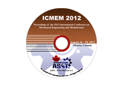 Proceedings of the International Conference on Mechanical Engineering and Mechatronics (ICMEM)